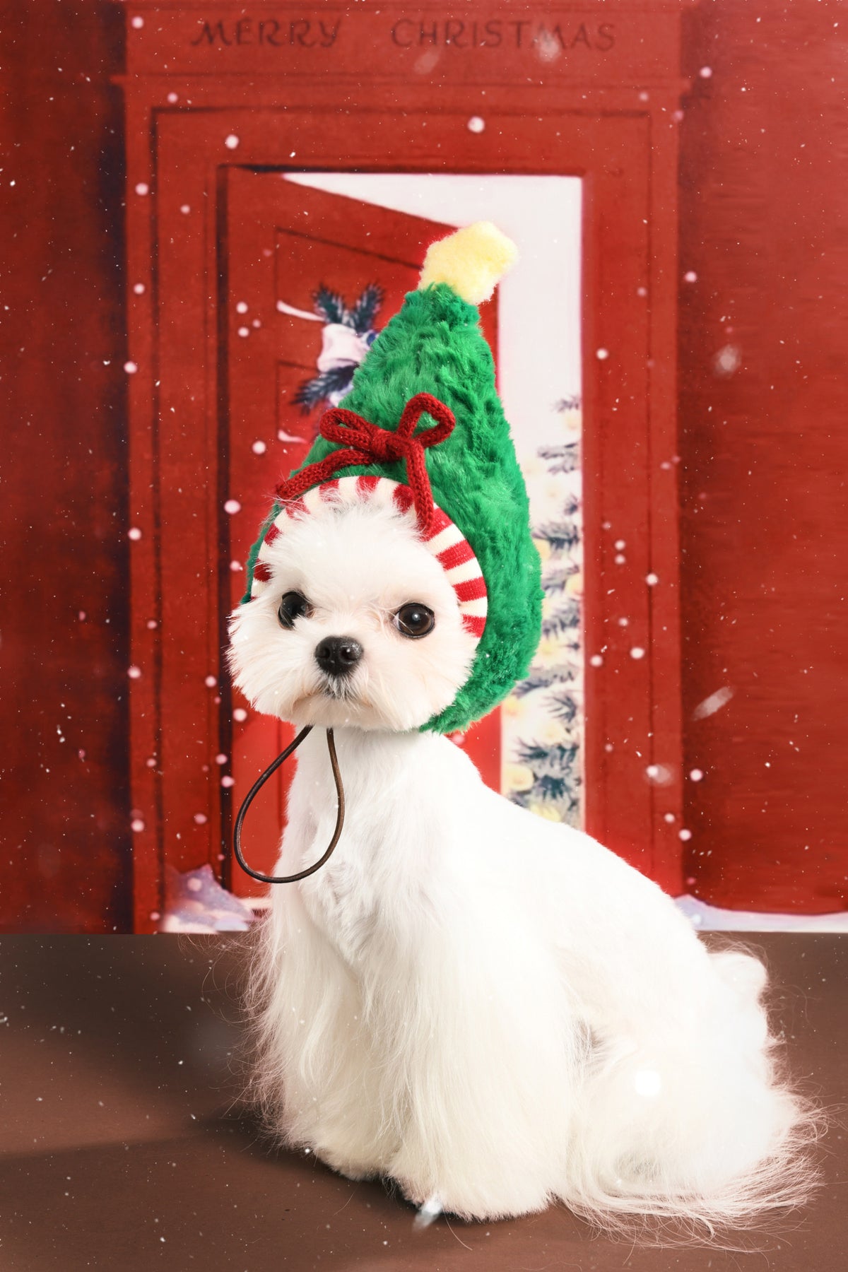 Christmas Limited Christmas Tree Plush Pet Hat