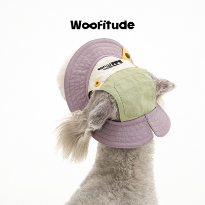 Nylon Dog Bucket Hat