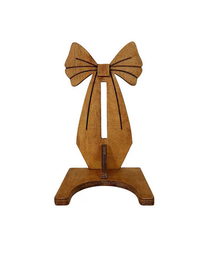 Bebedero vertical de madera maciza para mascotas OU