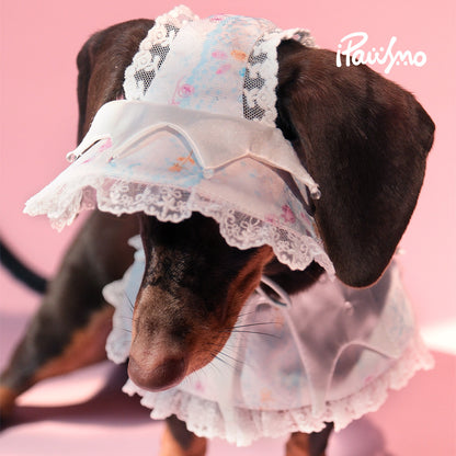 Lace Dog Bandana & Bucket Hat