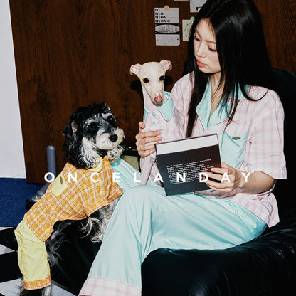 Matching Dog Pajama Set for Pet Parents