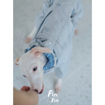 Reversible Dog Water Repellent Four-Legged Jacket