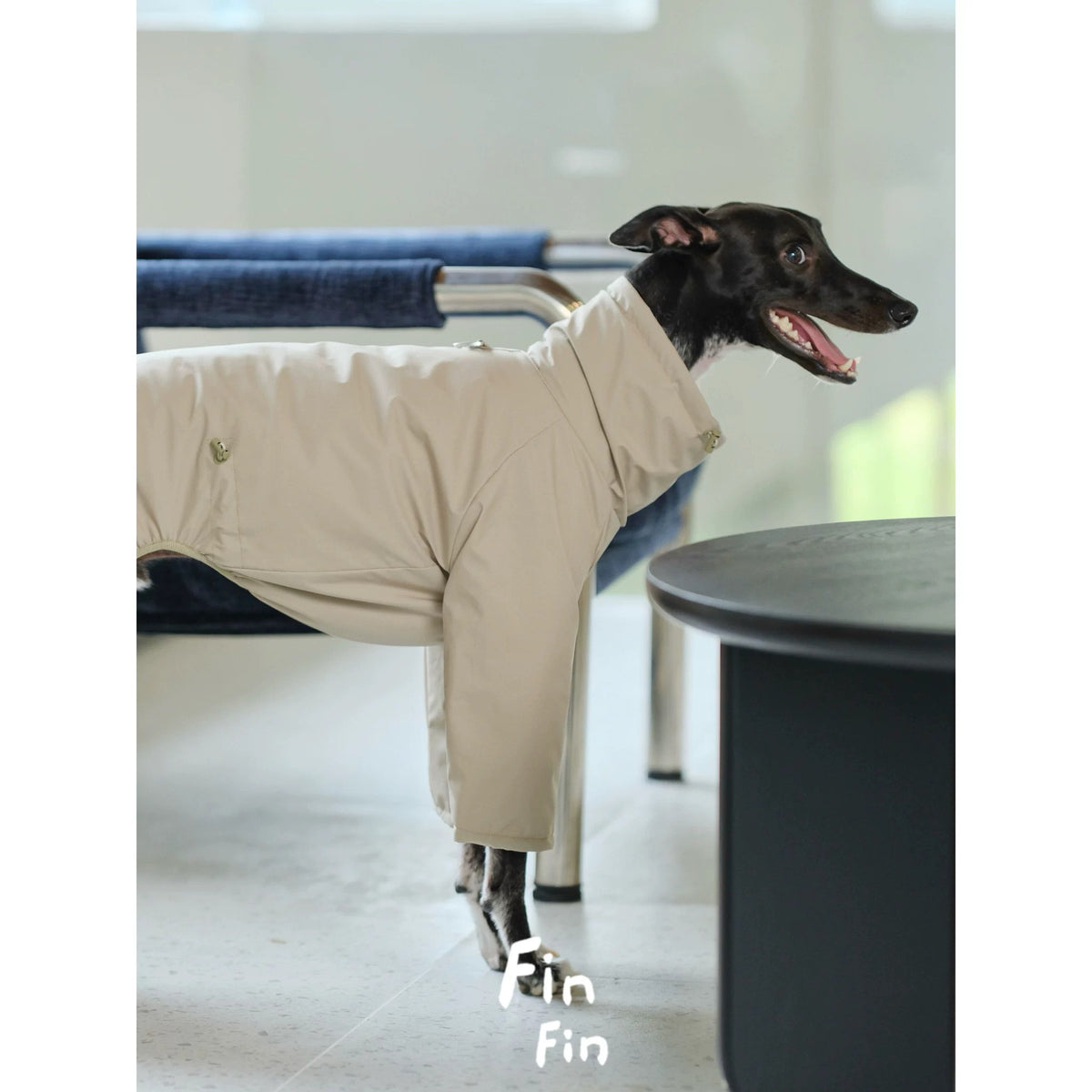 Waterproof Quilted Warm Four-Legged Dog Coat