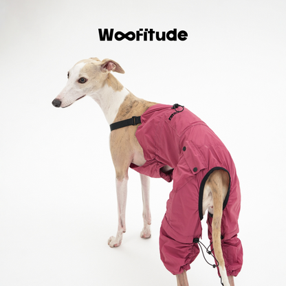 Woofitude Wrinkle Cargo Overalls for Sighthounds