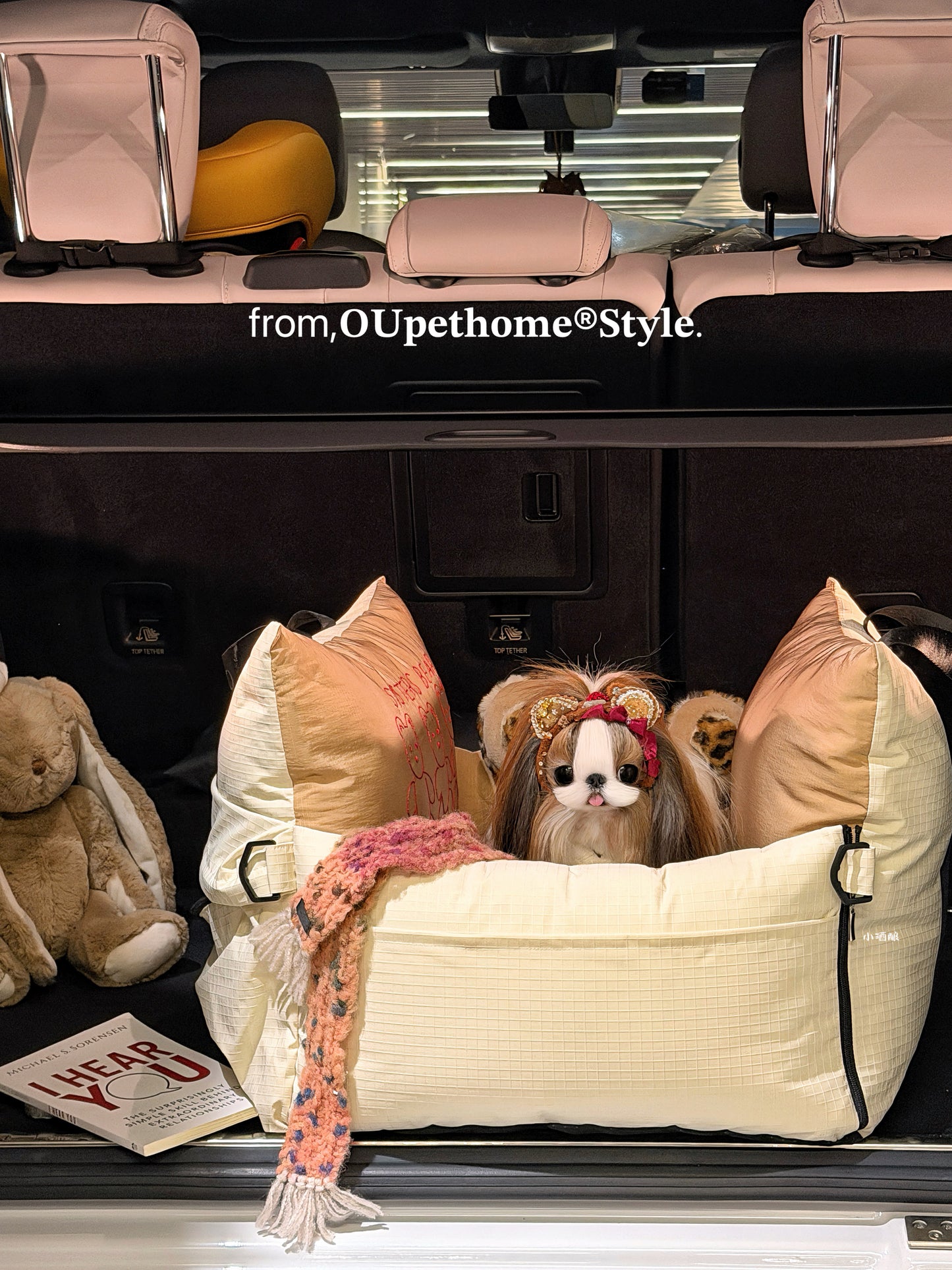 Pet Car Seat Multi-Use Bed
