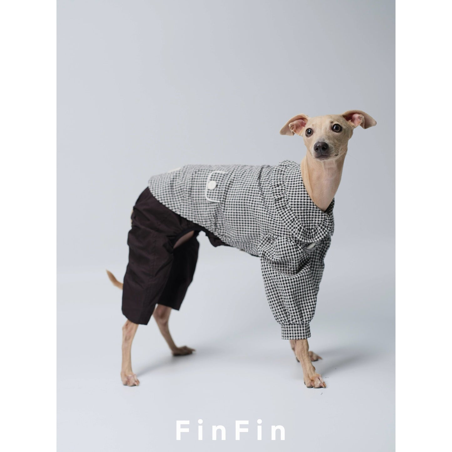 Linen Peter Pan Collar Pet Shirt