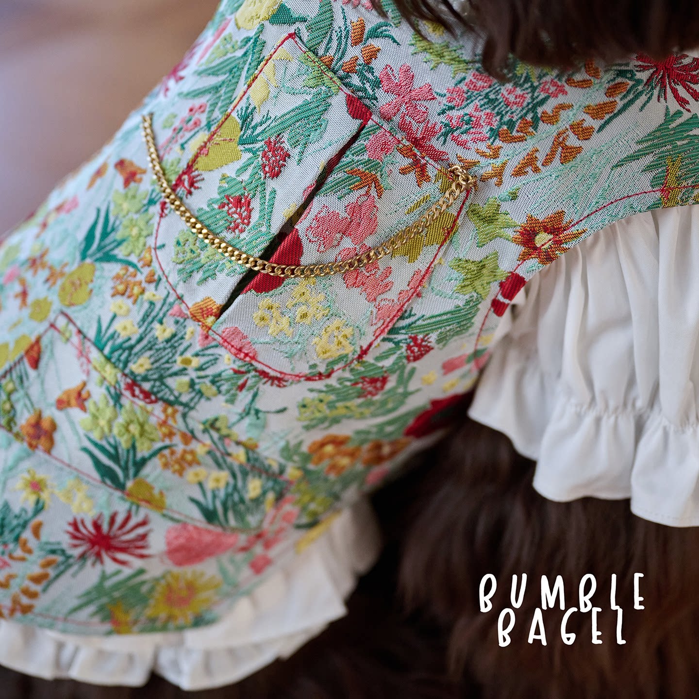 BumbleBagel Harry Estate Fall Wool Dog Vests
