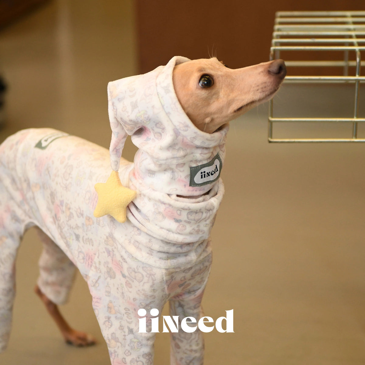 Dog Pajama Base Layer with Optional Hat