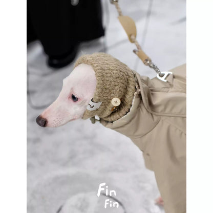 Knit Hood Snood for Dogs photo 5