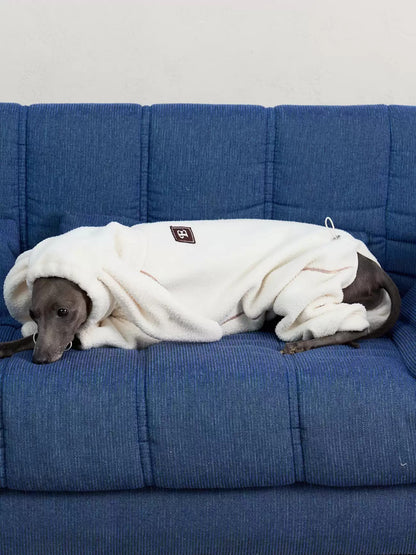 Fleece Four-Leg Dog Onesie with Detachable Snood photo 5