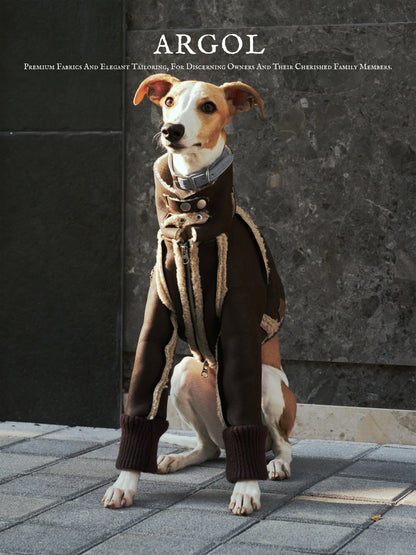 ARGOL Whippet Chaqueta británica de invierno