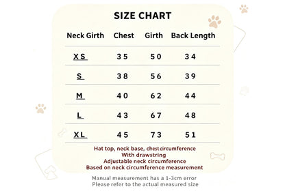 Reversible Dog Water Repellent Four-Legged Jacket