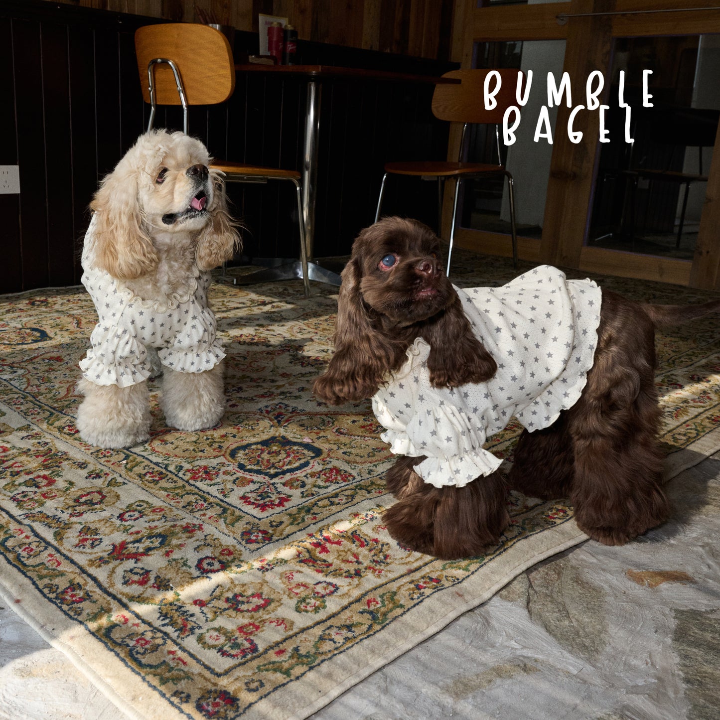 Bumble Bagel Puff-Sleeve Cotton Undershirt