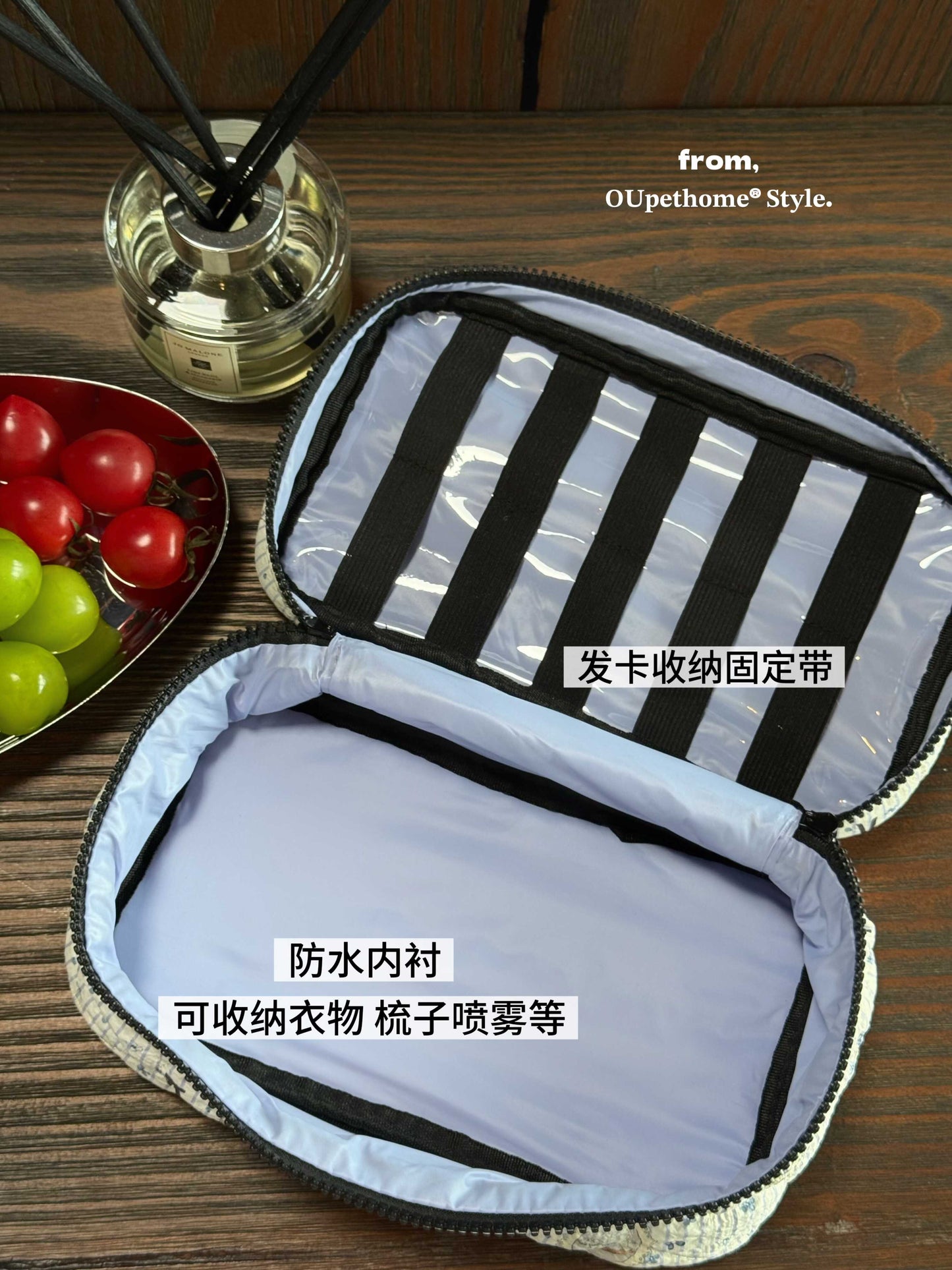OU Pet Grooming Travel Kit Bag