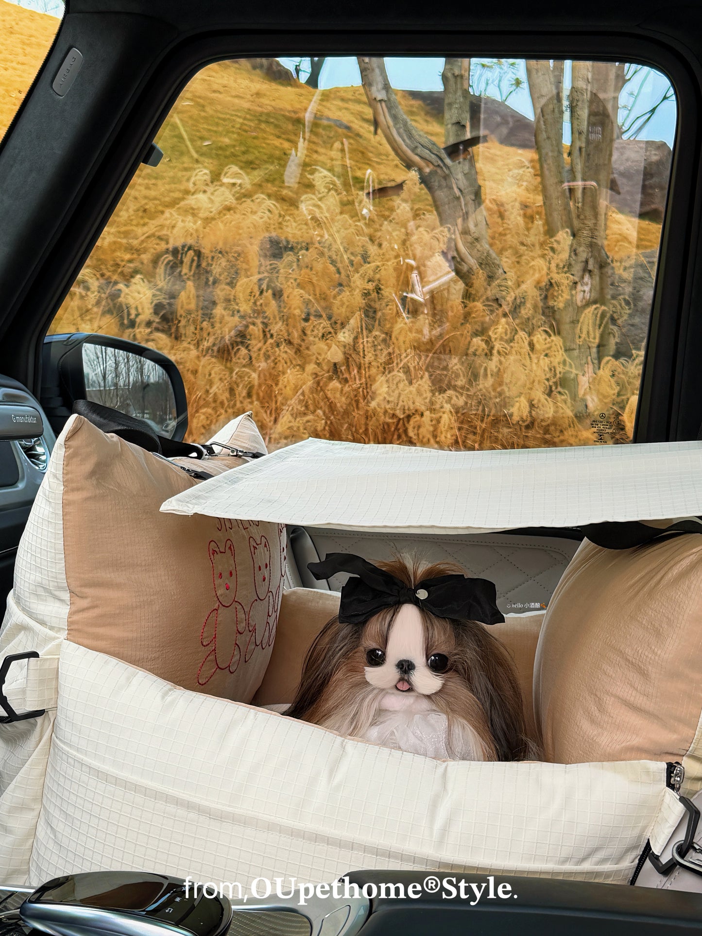 Pet Car Seat Multi-Use Bed