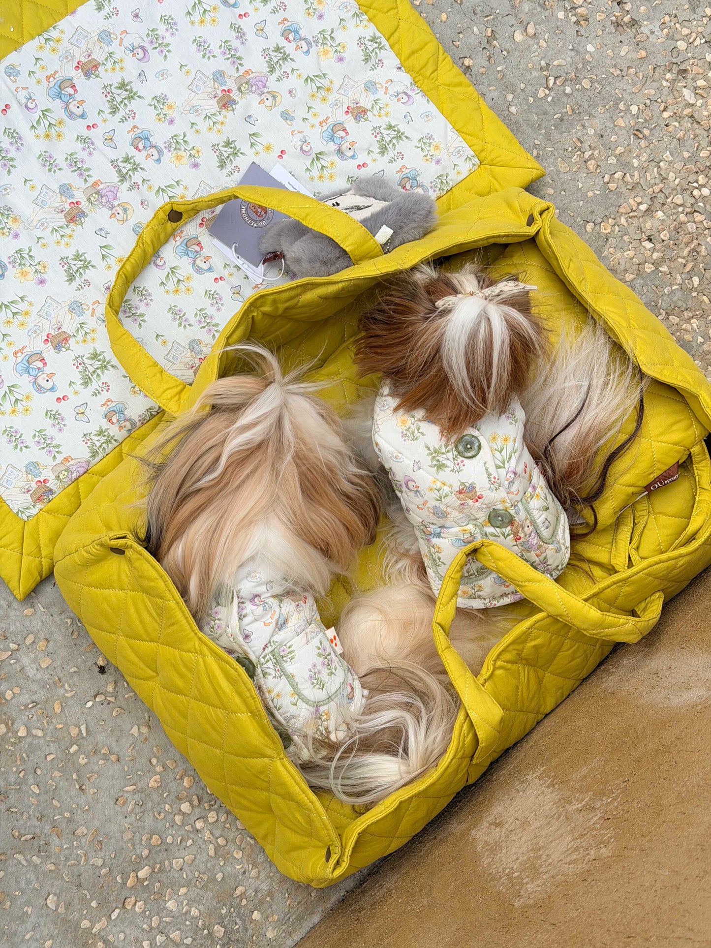 OU Double-Layer Cotton Portable Pet Bed "Cradle Nest"