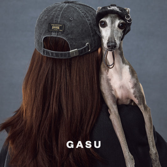 GASU®Moi Vintage Soft Baseball Cap for Dogs & Owners