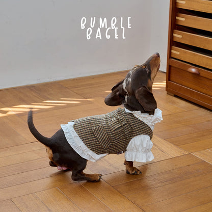 BumbleBagel Harry Estate Fall Wool Dog Vests