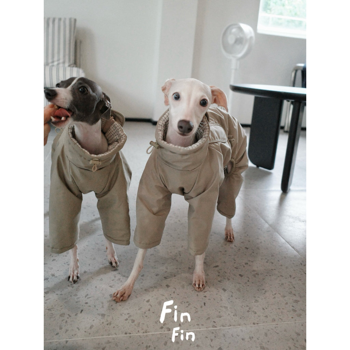 Waterproof Quilted Warm Four-Legged Dog Coat