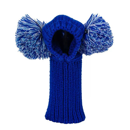 Hand-Knit Yarn Dog Hat for Italian Greyhound Whippet