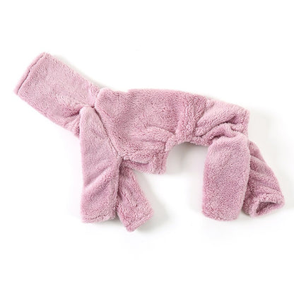 Double Fleece Four-Leg Dog Onesie photo 6