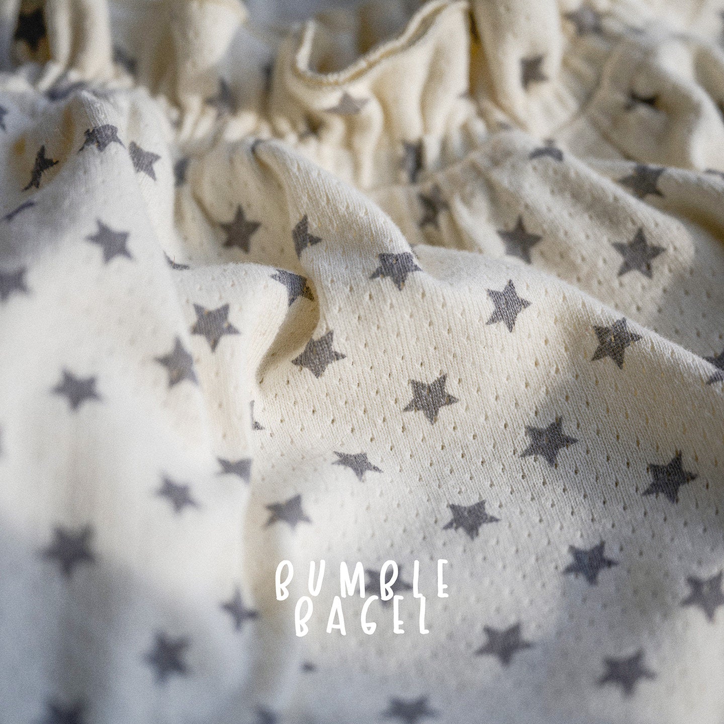 Bumble Bagel Puff-Sleeve Cotton Undershirt