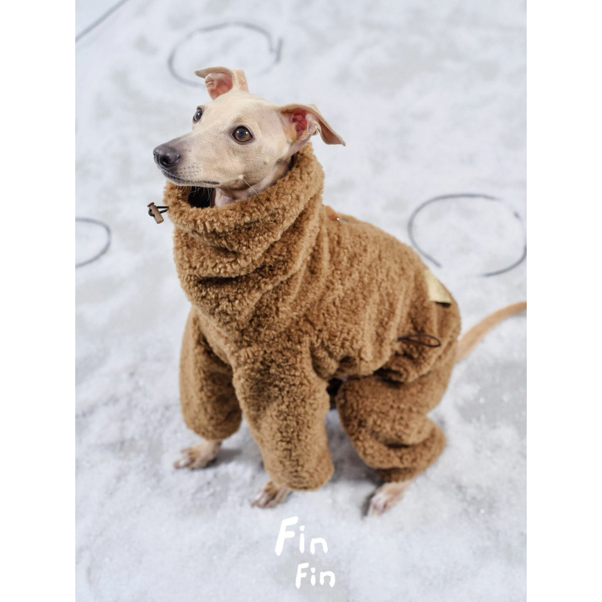Fleece Four-Leg Dog Coat with Leash photo 8