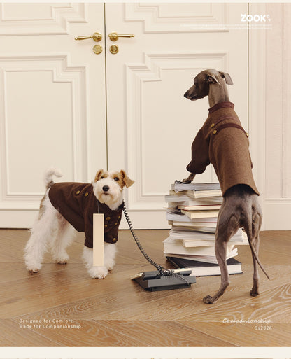 Vintage Wool Dog Jacket photo 8