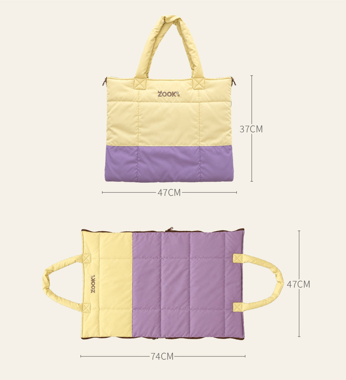 Water-Repellent Pet Travel Mat Bag