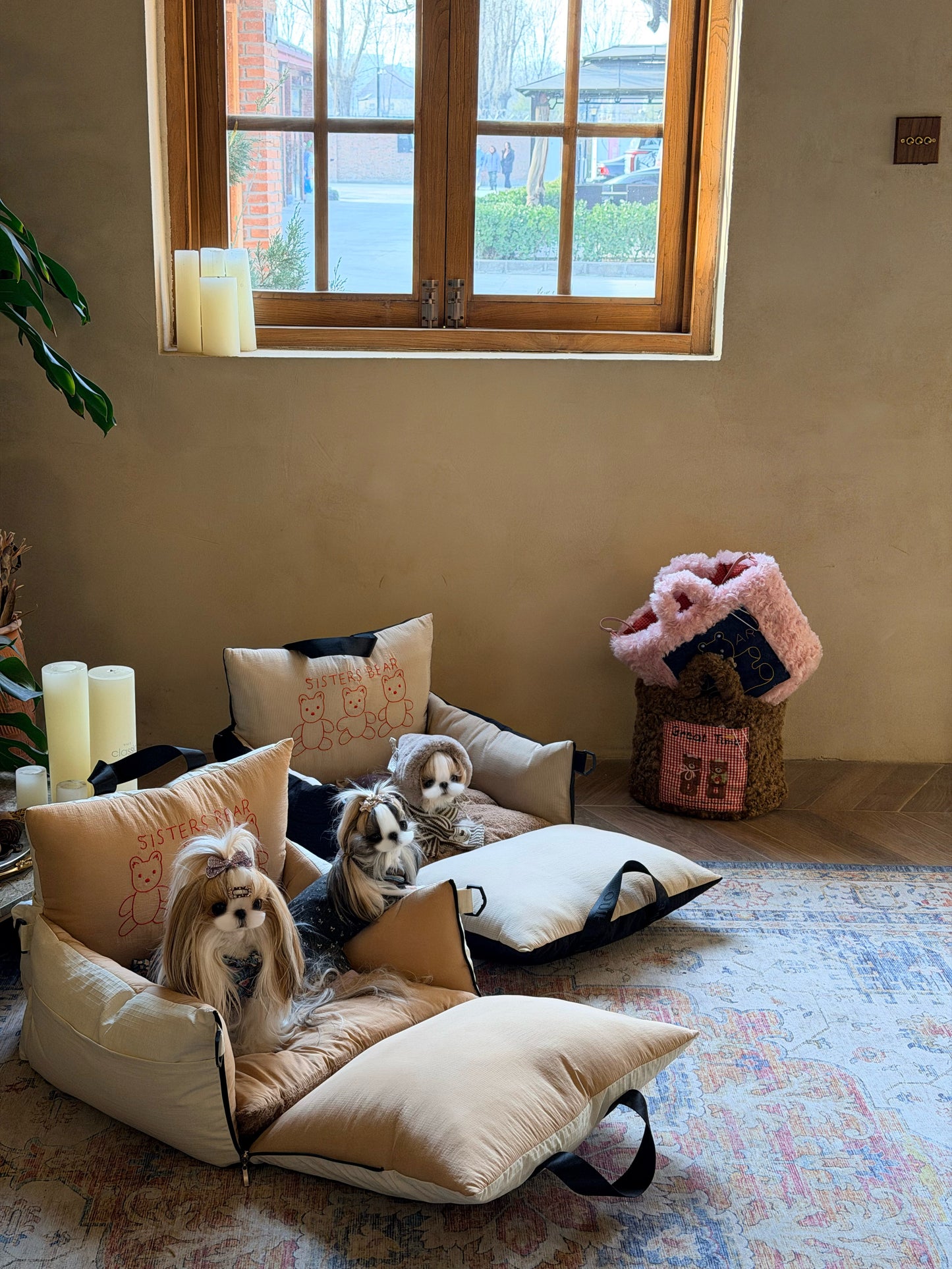 Pet Car Seat Multi-Use Bed