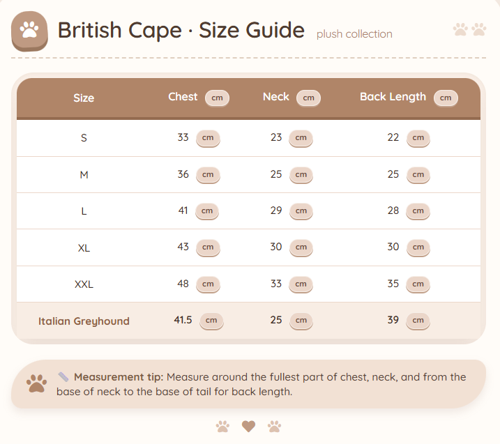British Style Plush Warm Cape