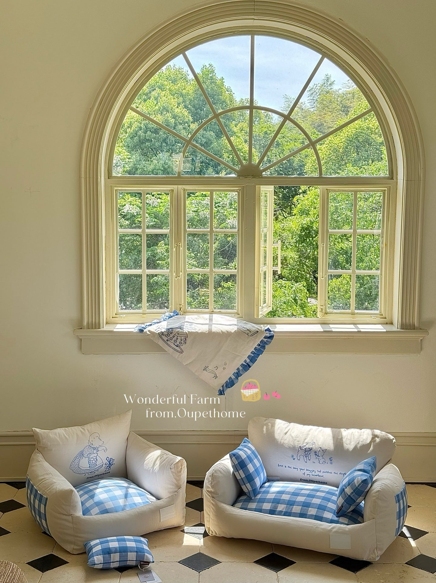 OU Wonderful Farm Pet Sofa Bed