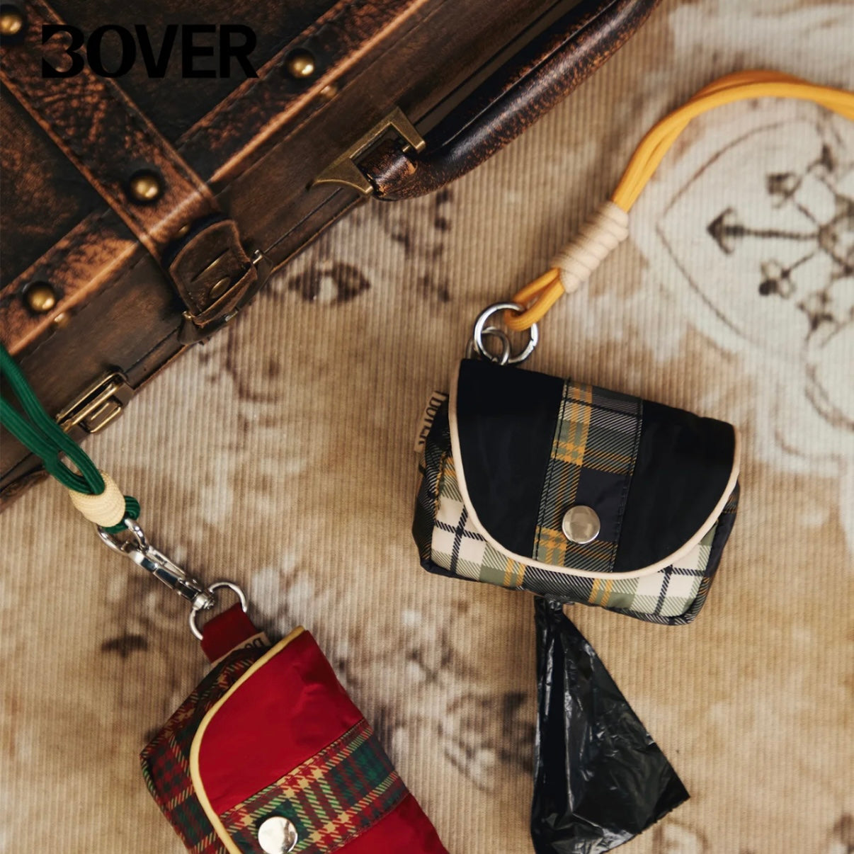 BOVER Waterproof Multi-Function Waste Bag Holder