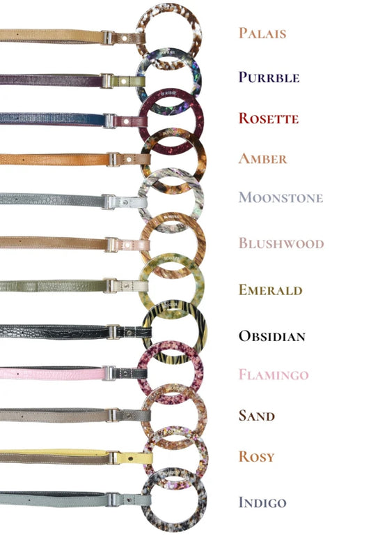 BONDIR Luxury Reversible Leather Leash Set