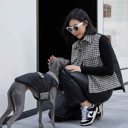 BONDIR Houndstooth Pet Vest