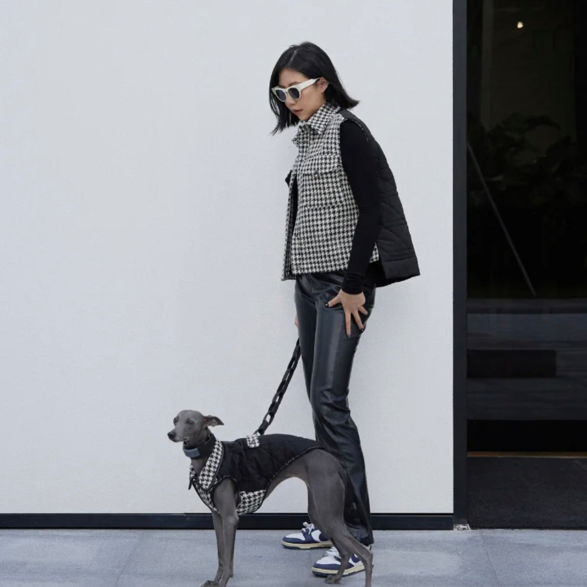 BONDIR Houndstooth Pet Vest