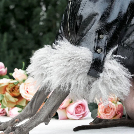 Luxury Faux Fur Dog Jacket