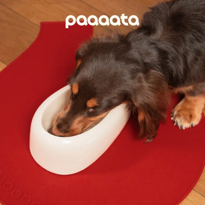 paaaata Juego de cuencos para mascotas Ear