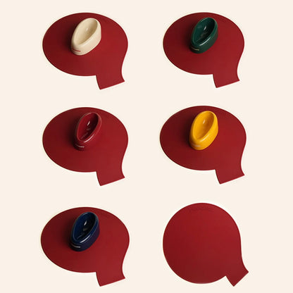 paaaata Juego de cuencos para mascotas Ear