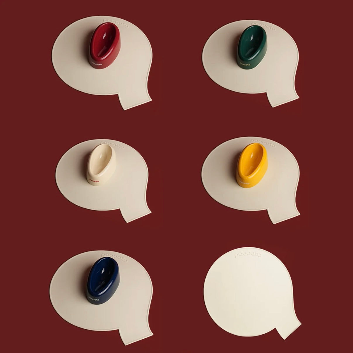 paaaata Ear Pet Bowl Set