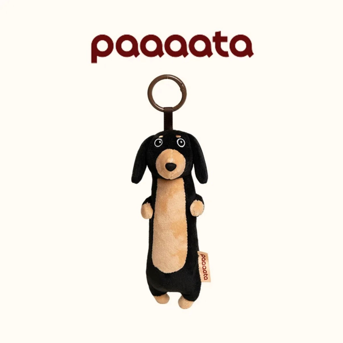 paaaata Dachshund Plush Keychain