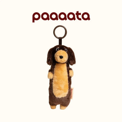 paaaata Dachshund Plush Keychain