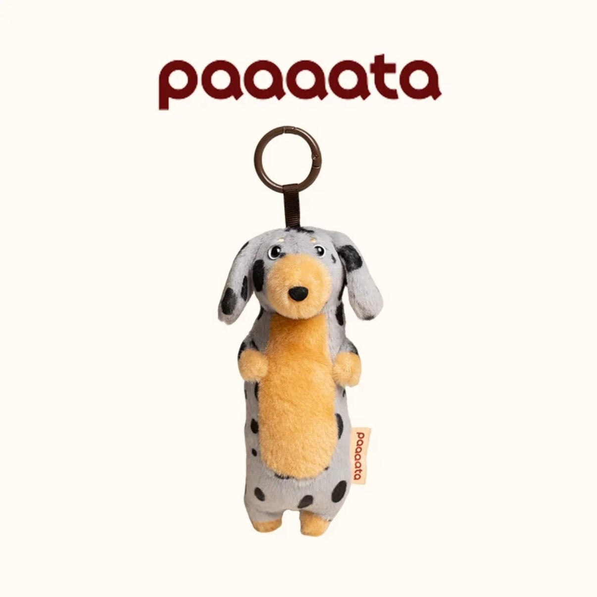 paaaata Dachshund Plush Keychain