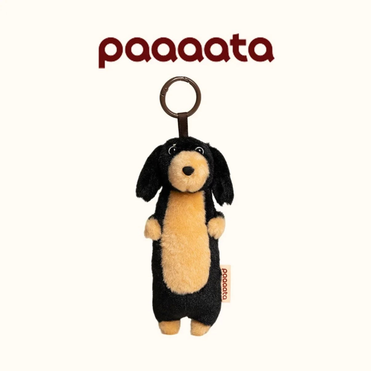 paaaata Dachshund Plush Keychain