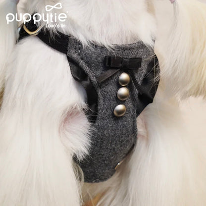 Juego de arnés y correa de lujo puppytie para perros