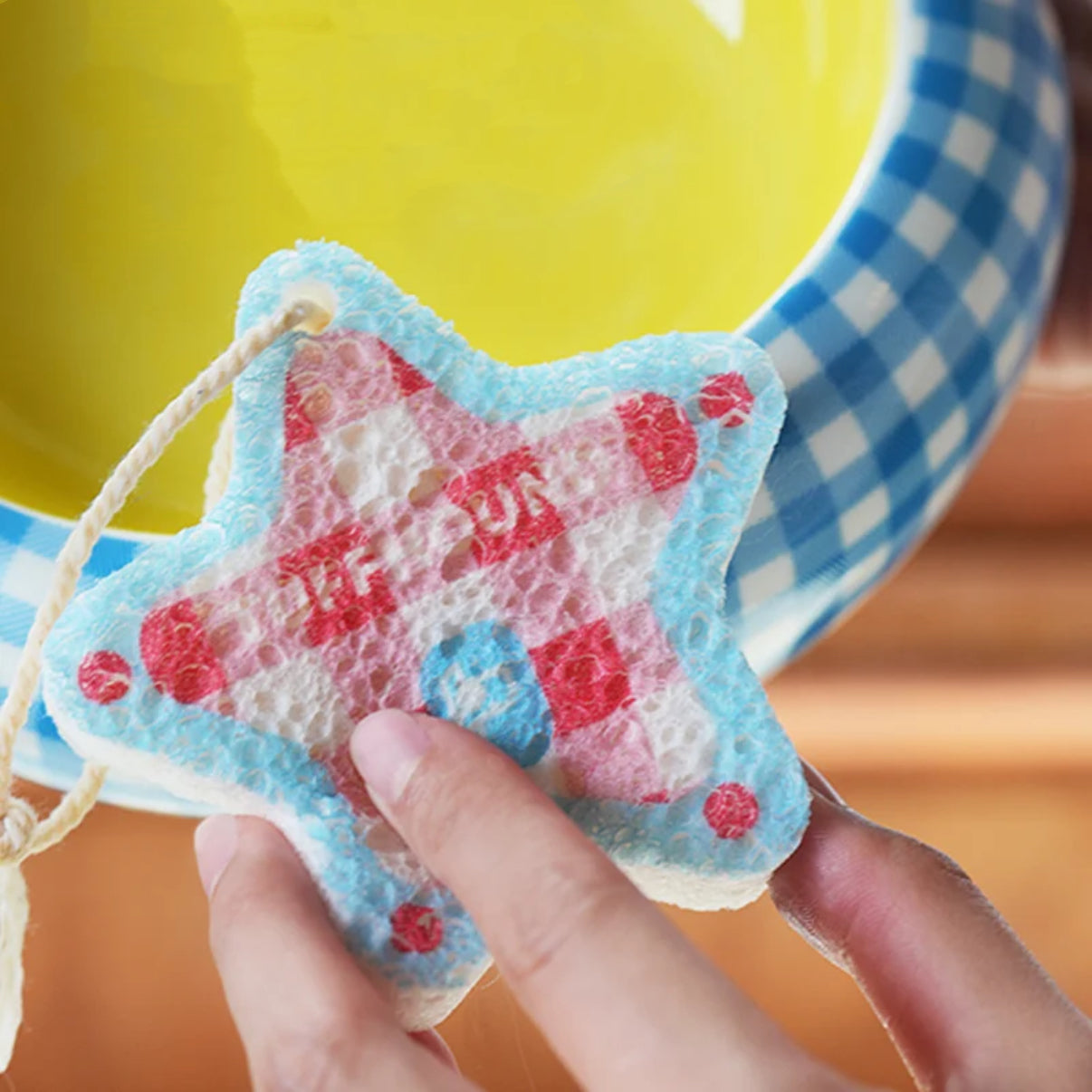 TUFFHOUND Wood Pulp Sponge for Pet Bowls & Toys