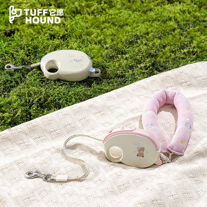 Correa de perro autorretráctil TUFFHOUND para razas pequeñas