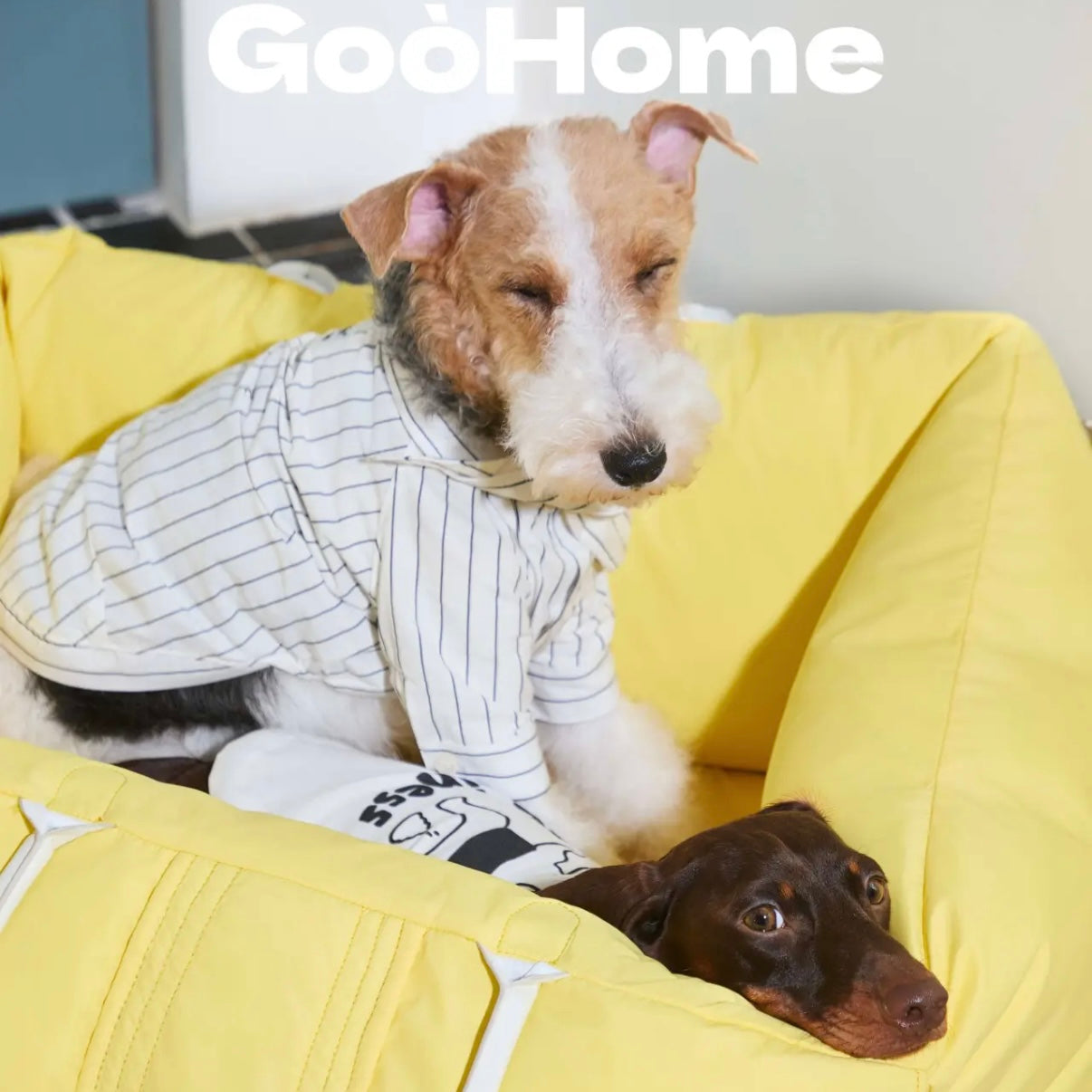 GooHome Easy-Clean Travel Pet Bed for Cars