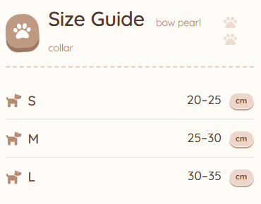 Bow Pearl Pet Necklace Collar