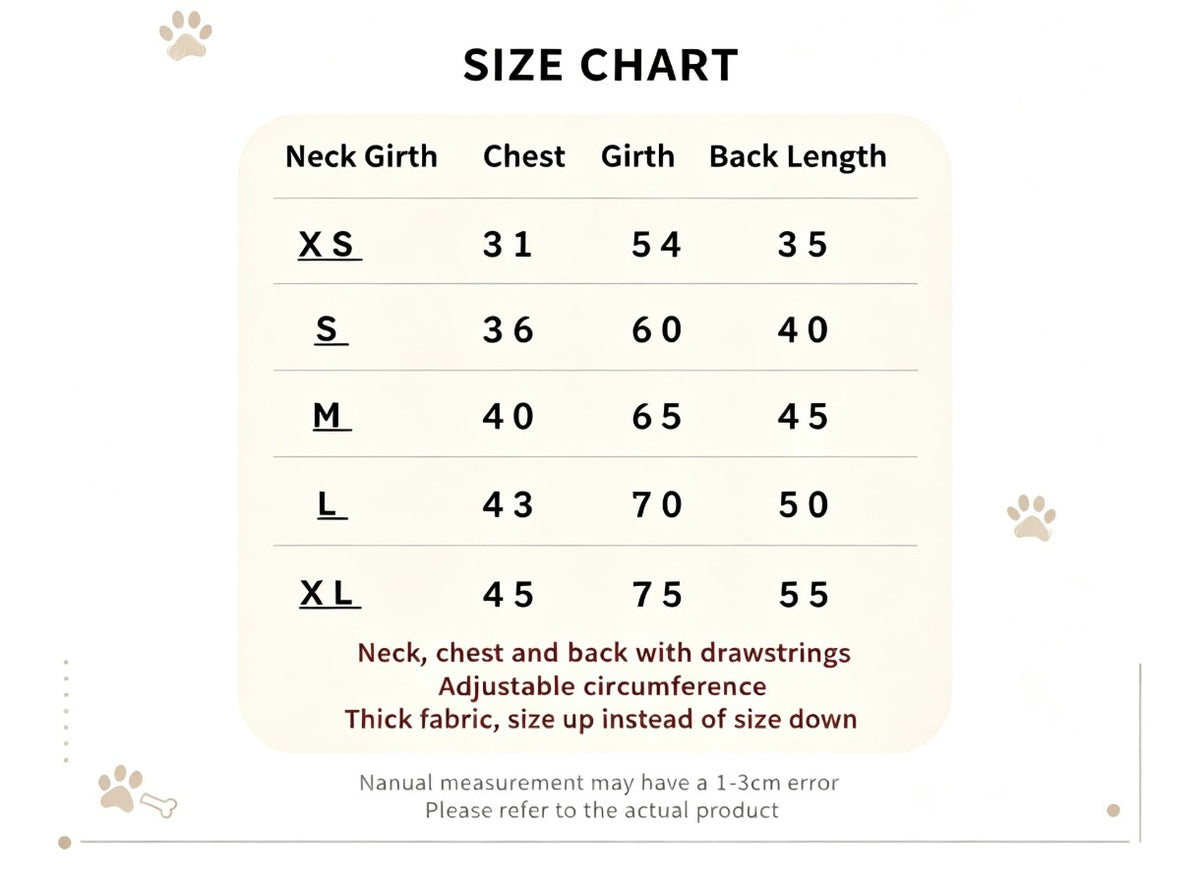 Waterproof Quilted Warm Four-Legged Dog Coat